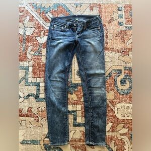 True Religion women’s skinny jeans size 28 euc